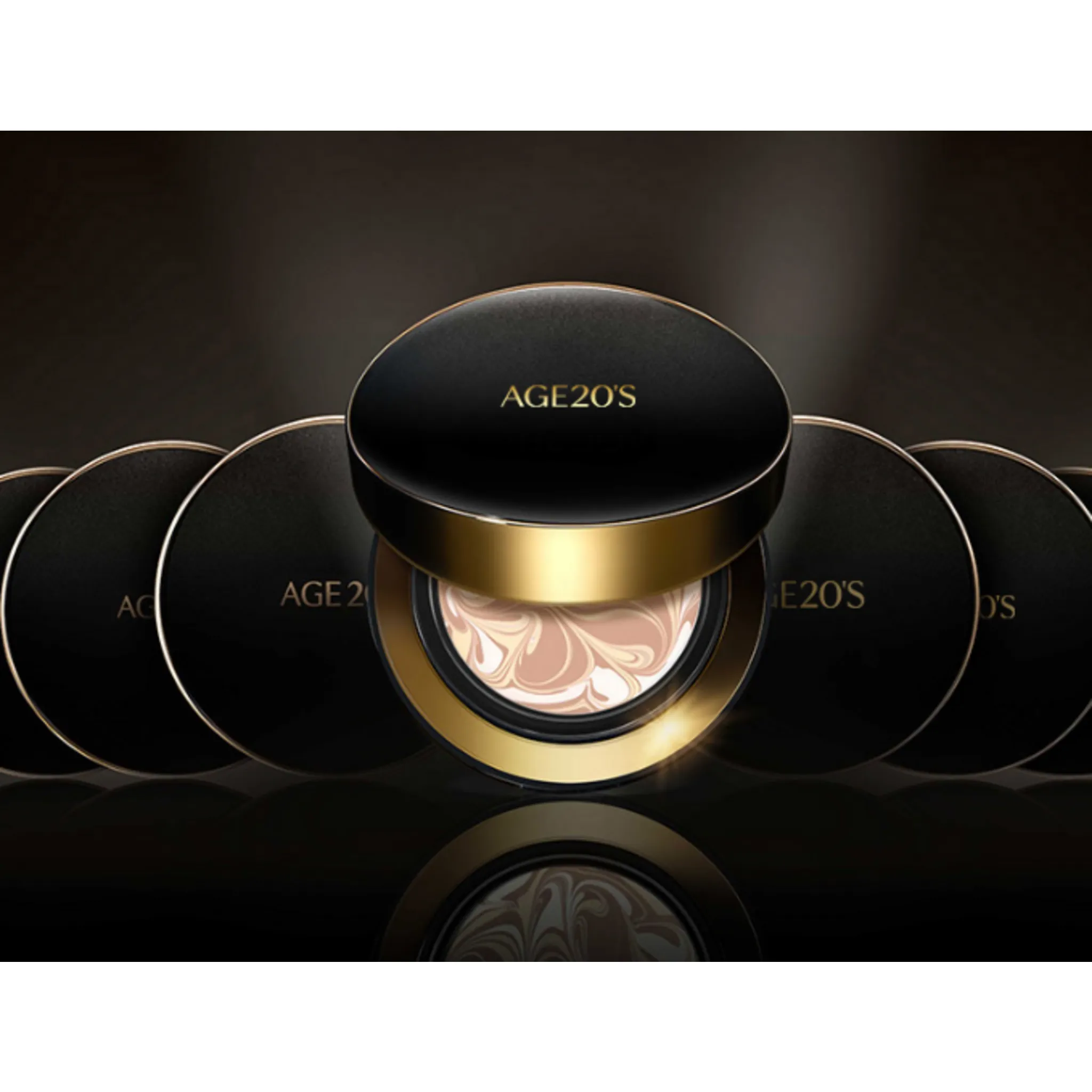 Age 20's Signature Essence Cover Pact Intense Case 1p   Refill 14g 2p Set, Shade 21 - Cushion/Pact - 🏆 #16 - Beauty - Best of December