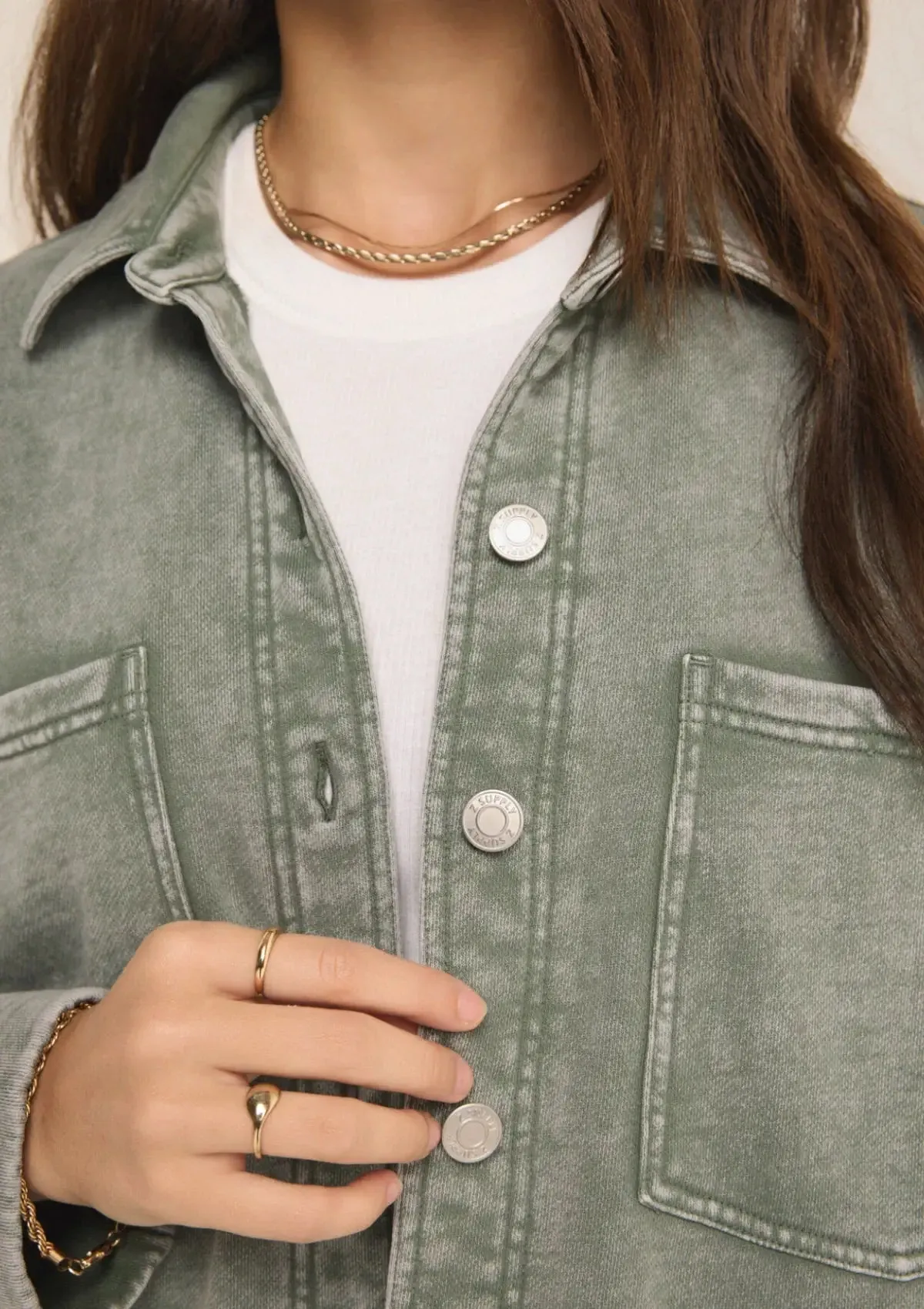 All Day Knit Jacket - Palm Green