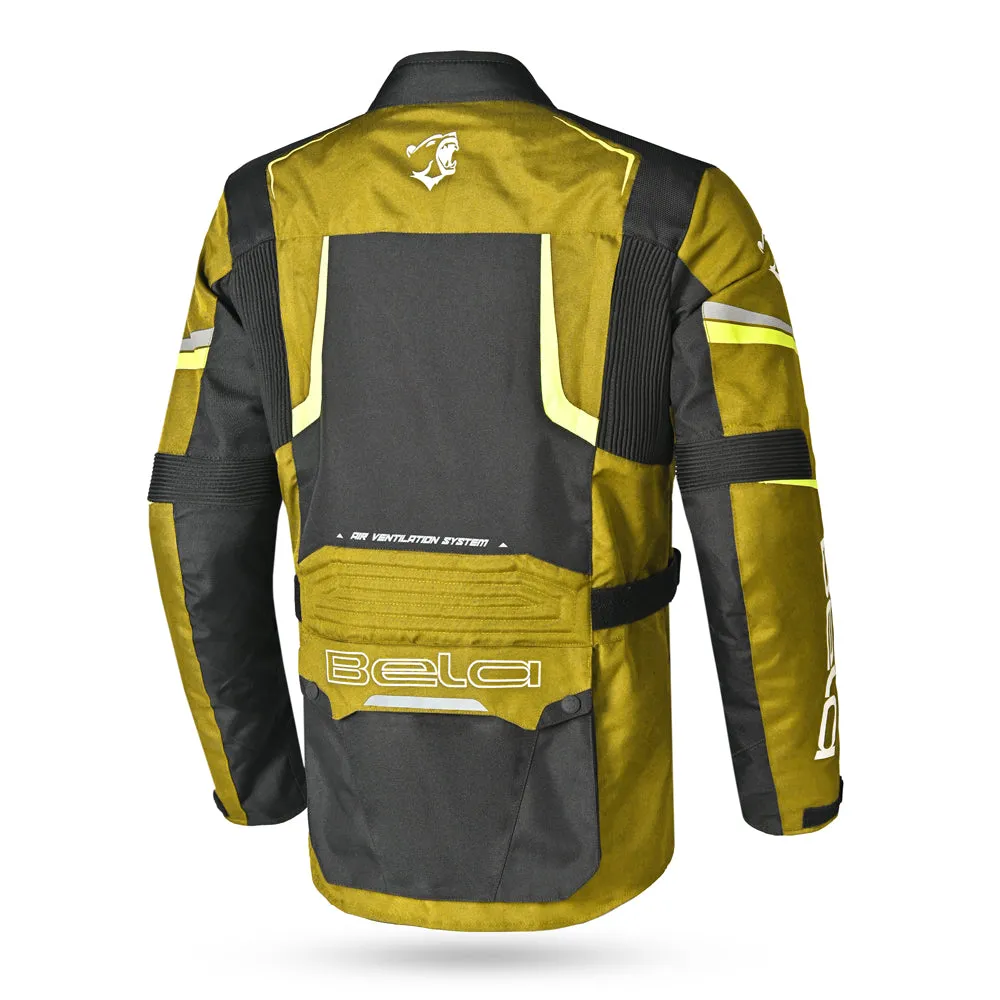 BELA Watson Motorcycle Touring Jacket - Black Brown