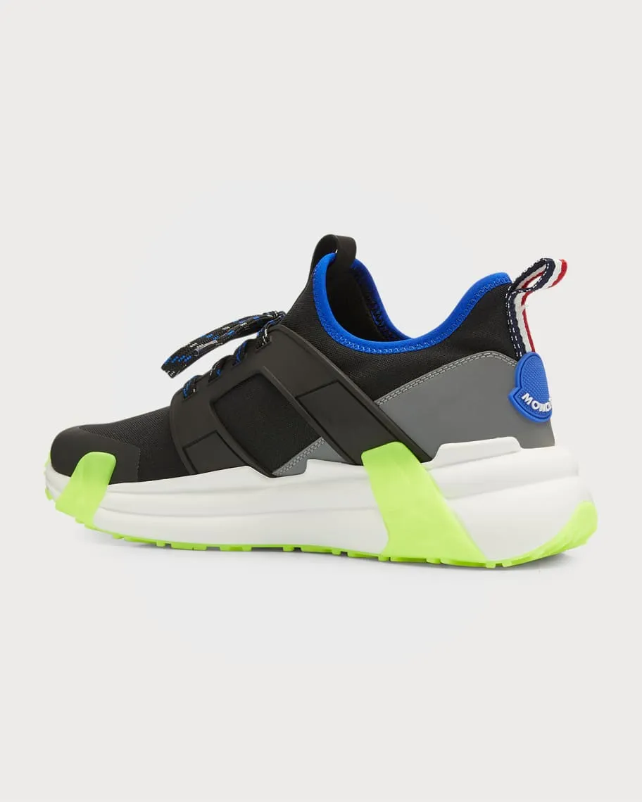 Lunarove Moncler Men's Textile Low Top Sneakers