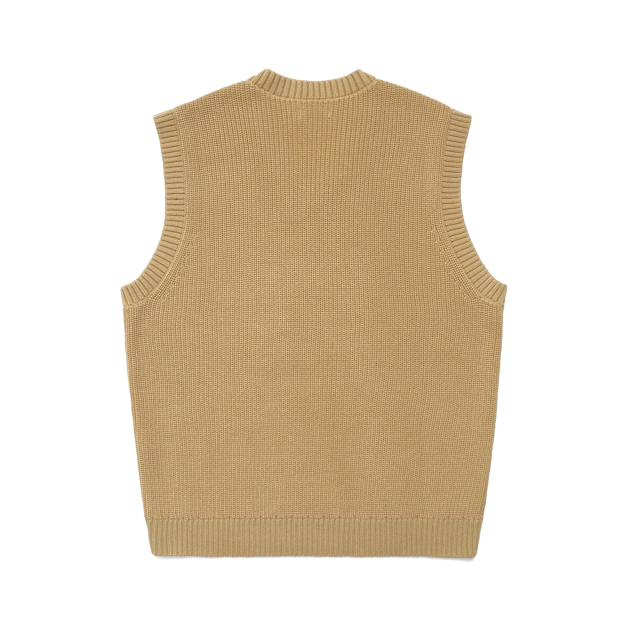 Malbon Golf Sunday Vest - TAN