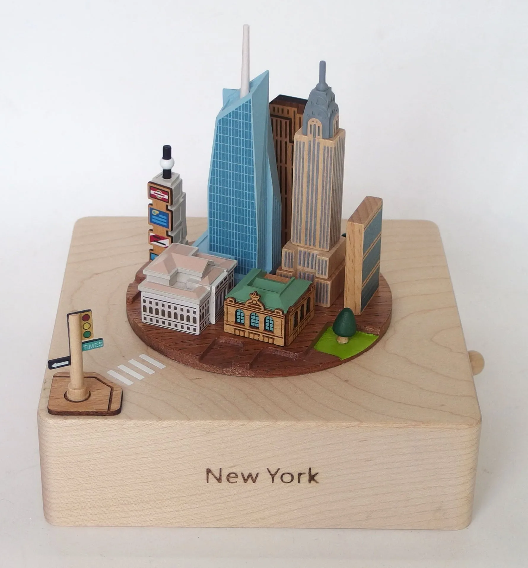 Midtown Manhattan | Wooden Music Box