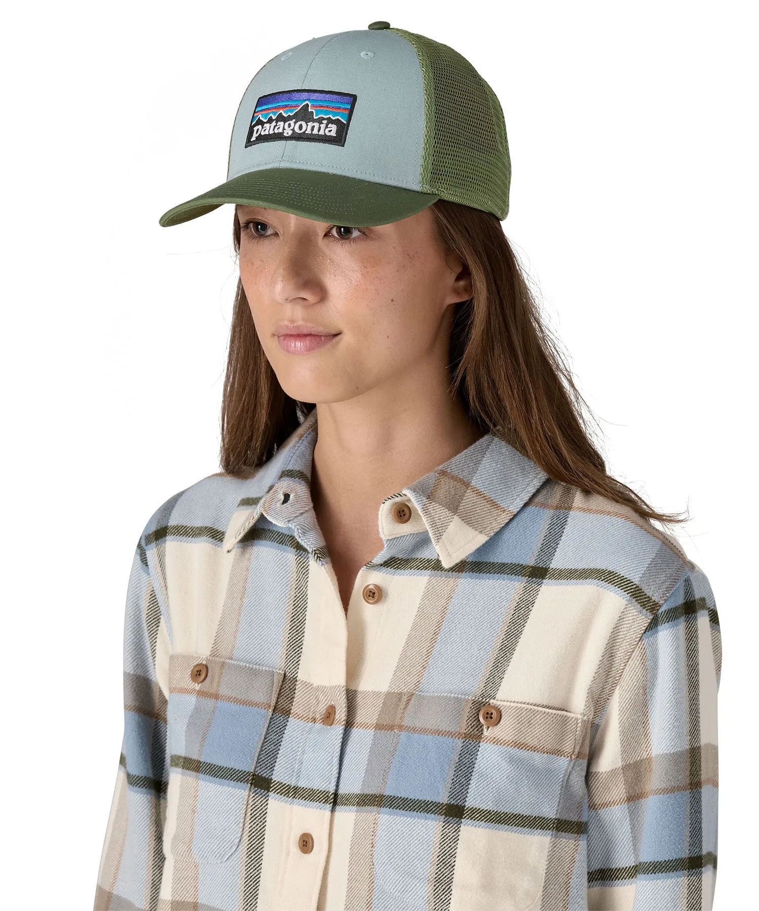 Patagonia Adult P-6 LoPro Trucker Hat - Thermal Blue