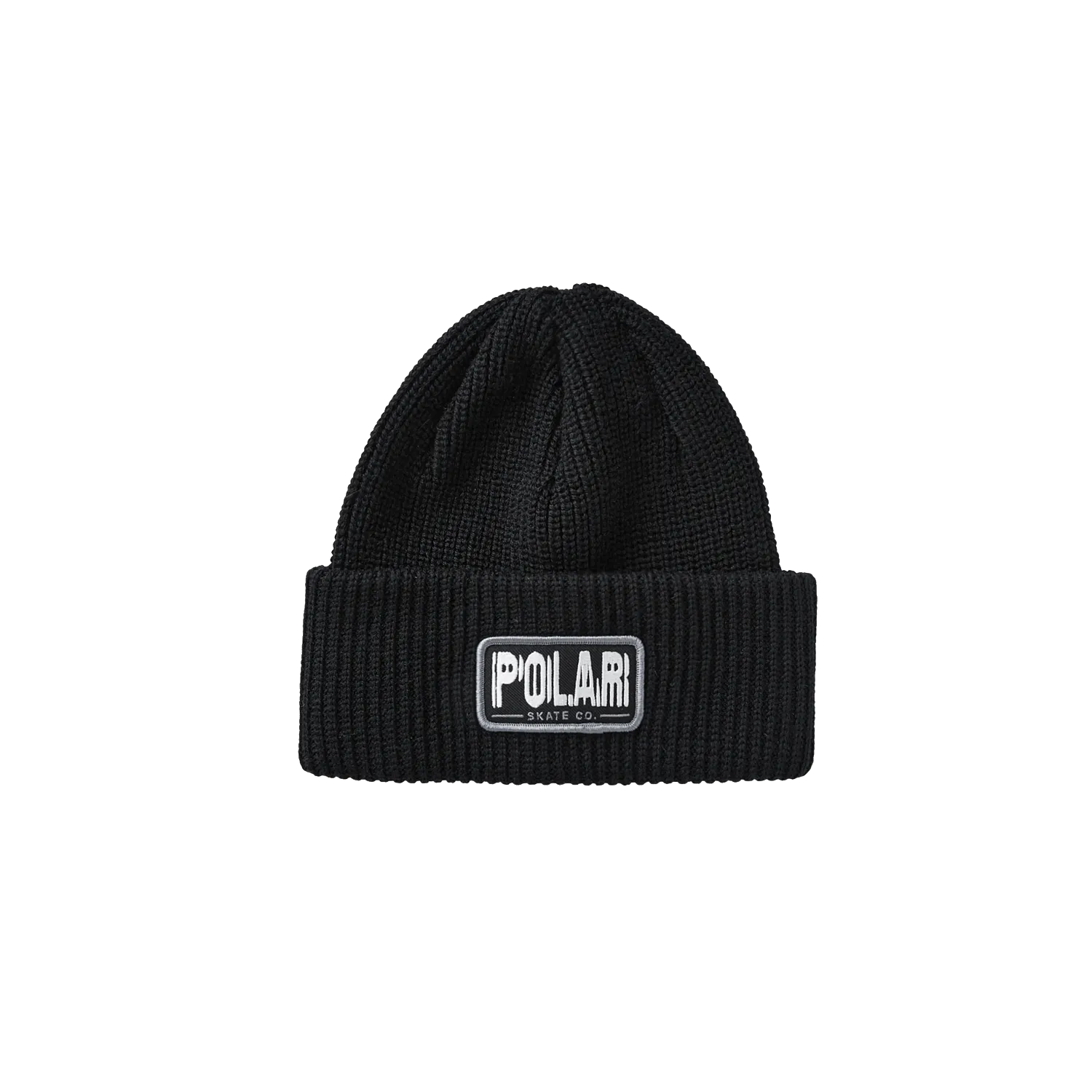 Polar Earthquake Merino Beanie Black