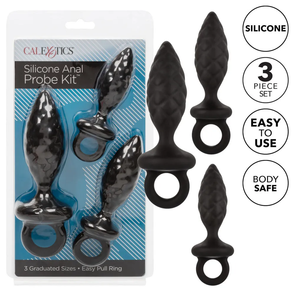 Silicone Anal Probe Kit 3 Pieces