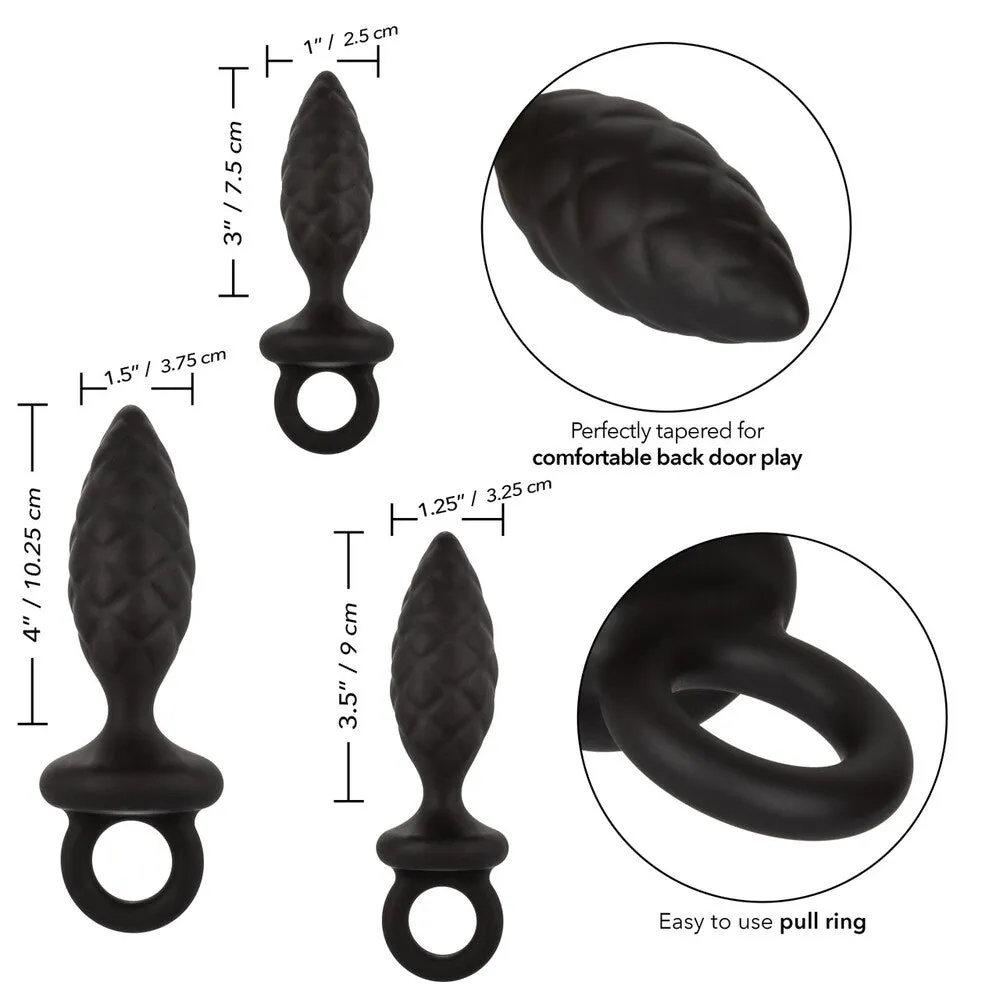 Silicone Anal Probe Kit 3 Pieces