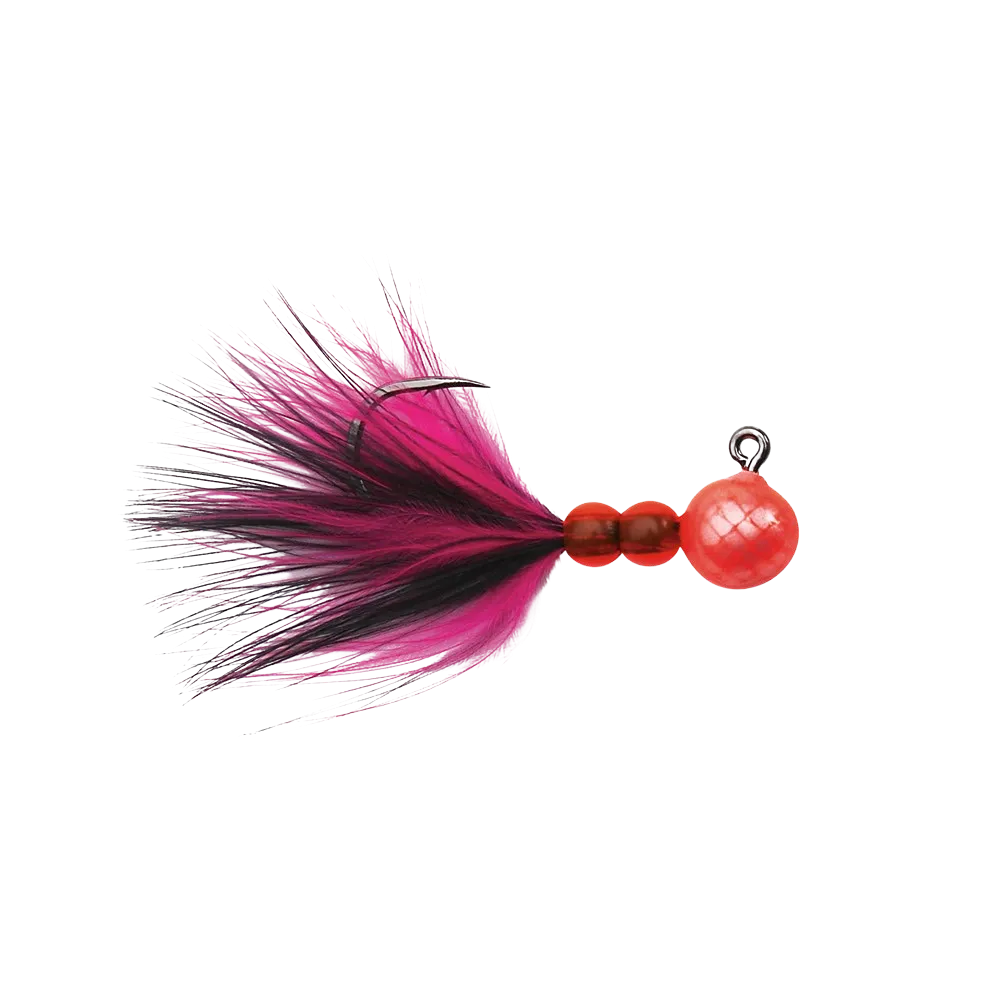 Yakima Bait Maxi Jig - Flo Red Silver